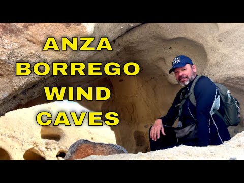 WIND CAVES HIKING IN ANZA BORREGO DESERT