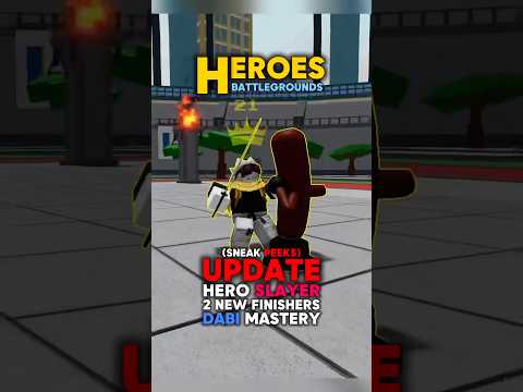 HEROES UPDATE!! #heroesbattlegrounds #roblox #foryou #bnha #myheroacademia #anime #midoriya #dabi