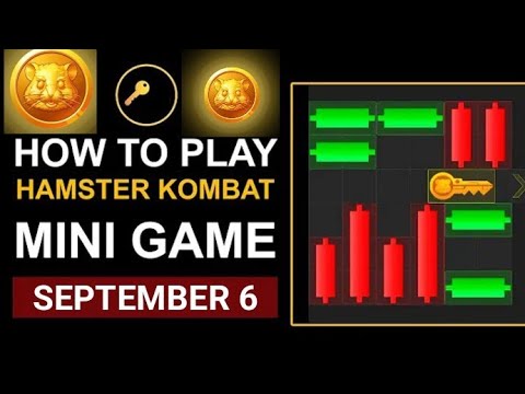 hamster Kombat mini game September 6 hamster Kombat Key game