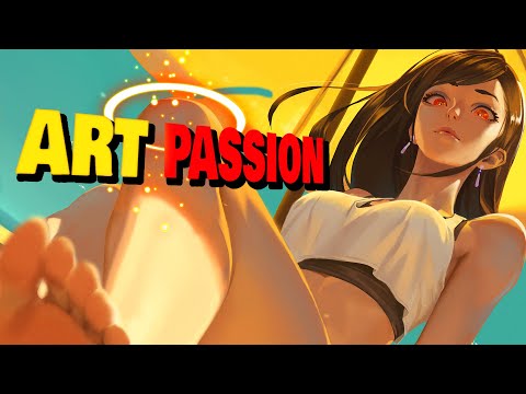 🩸 How to REVIVE your passion for art (feat. Tifa painting process)