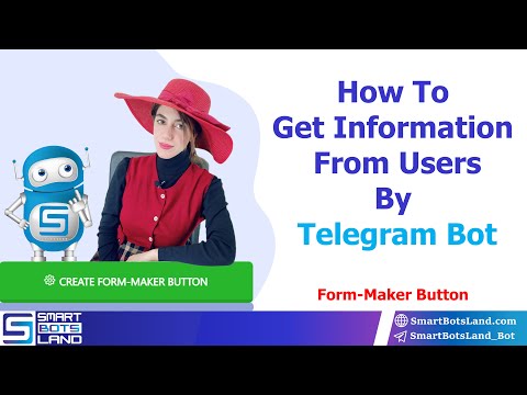 How to get information from users by Telegram bot?|Form-Maker