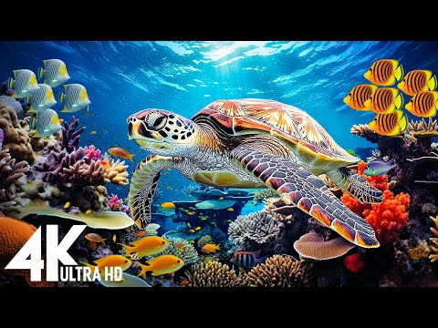 [NEW] 11HR Stunning 4K Underwater Footage-Rare & Colorful Sea Life Video, Sleep Meditation Music #12