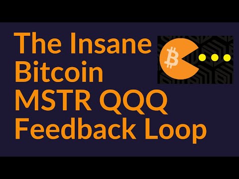 The Insane Bitcoin MSTR QQQ Feedback Loop