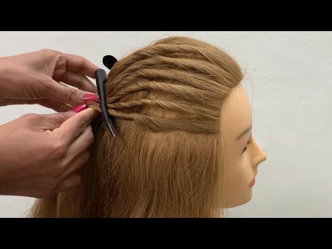 Half up Hairstyles | Half ponytail hairstyle | Hair style girl for Party or Wedding