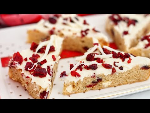 Gluten Free Cranberry Bliss Bars (A Starbucks Copycat Recipe)