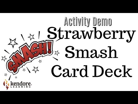 Strawberry Smash Card Deck⎪Kendore Learning/Syllables Learning Center