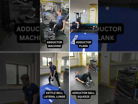 Adductor Rehab Exercises! #shorts