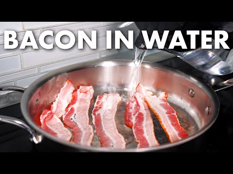 Is This the Best Method to Cook Bacon ? (Bacon in Water !)