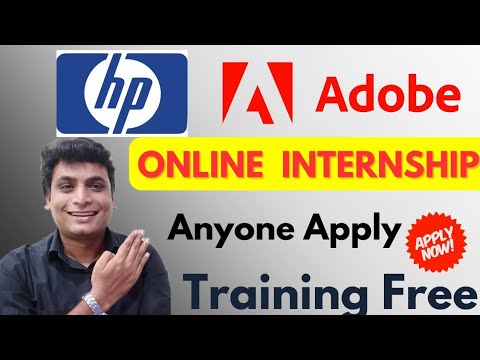 Biggest Internship Update!Adobe & HP Internship Hiring 2024 | Students & Freshers Are Eligible