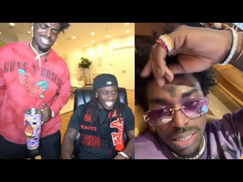 Kodak Black Responded about him Tweaking on Kai Cenat's Live