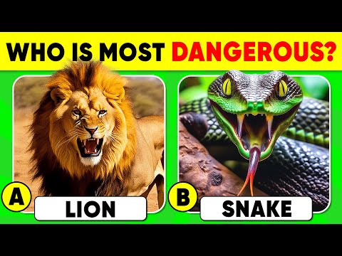 How Good Is Your Knowledge of ANIMALS 🦁✅ 60 Animals Knowledge Trivia Quiz 🐘