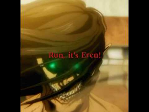 Did you see the transition? 👀 {AoT- Eren} #anime #edit #capcut #shorts #erenyeager #attackontitan