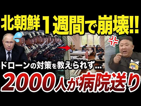 【ゆっくり解説】ロシアからドローン対策用の訓練と装備を一切受けていない北朝鮮兵