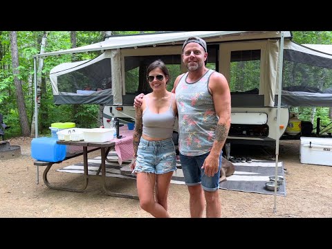 Camping in Ontario Parks | Trying Kangaroo Meat 🍖