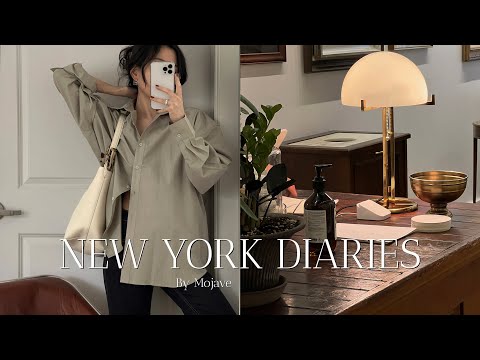 New York Vlog🗽 A Week in My Life | Spring Outfits | Productive Days [Eng sub]