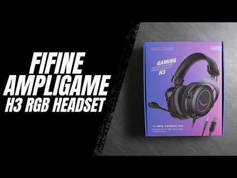 Fifine AmpliGame H3 RGB Gaming Headset #gamingheadset