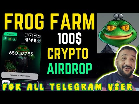 New Airdrop | Frog Farm Airdrop | Frog Farm Airdrop full guide