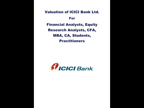 Valuation of ICICI Bank Ltd.