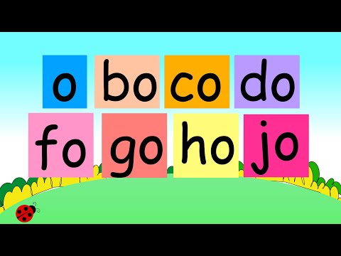 O Bo Co Do || Two-Letter CV Blends|| Easy Way To Read(KINDER, GRADE 1 & 2)