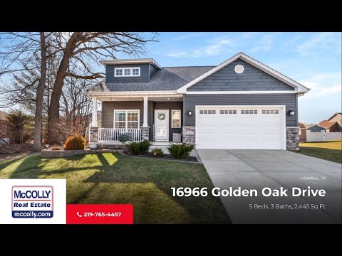 16966 Golden Oak Drive, Lowell, IN | MLS #800644 - McColly