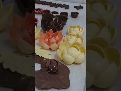 beautiful chocolate designs.