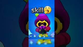 the DIFFRENT between NO SKILL BRAWLERS🤮 and SkILL BRAWLERS🫡 #edit #brawlstars #brawl #supercell