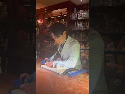 日本一を獲得したバーテンダーの圧巻パフォーマンス！(The best performance from Japan's best bartender) #food #shorts #tokyo