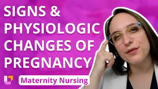 Signs and Physiologic Changes of Pregnancy - Pregnancy - Maternity Nursing | @LevelUpRN