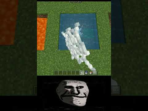 lava🌋 vs water 🌊 minecraft logic #minecraft #viral #shortvideo #subscribe #shorts