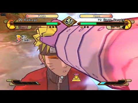 Naruto GNT Special Netplay 17 - Potato vs Hippo