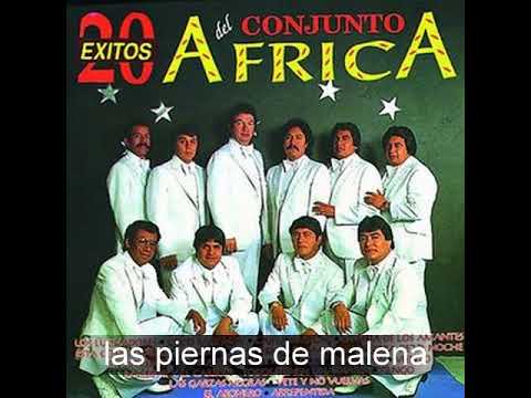 las piernas de malena - conjunto africa -