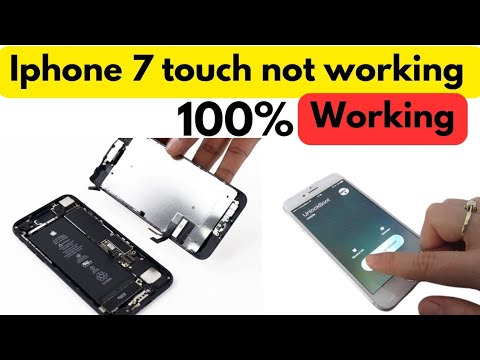 iphone 7/7plus touch not working/screen replacement 100% solved 2025