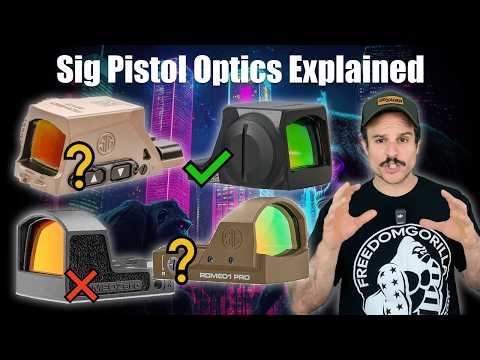 Sig Pistol Red Dot Optics Explained