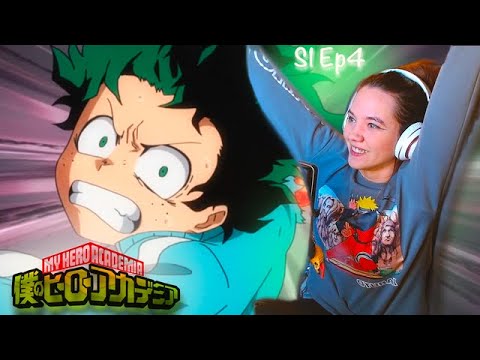 GO MIDORIYA!! Show them YOU ARE HERE 😃💖 | My Hero Academia Reaction | S1 Ep 4