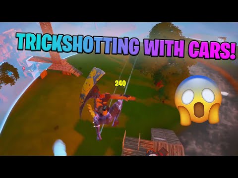 Trickshotting With The *Brand New* CARS! (Road to a Trickshot #13)