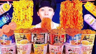 新大久保で韓国の激辛カップ麺と変なお菓子を爆買いして爆吸したら体重も爆増した..😢