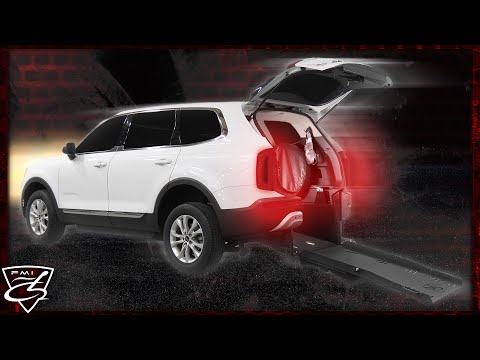 Wheelchair Accessible Kia Telluride | Half-Cut | Manual Rear Entry | For Uber, Lyft, Taxi, & NEMT