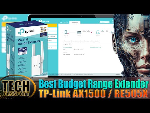 TP Link AX1500 Range Extender RE505X Setup 💦 Best Wifi Range Extender 2024 📶 Long Range Wifi