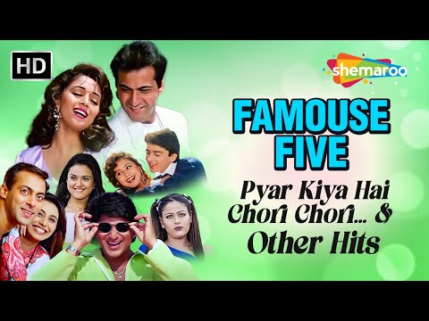 Famous Five : Pyar Kiya Hai Chori Chori… & Other Hits | Video Jukebox | Romantic Hindi Songs