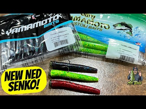 Brand New 3" NED SENKO!!! It FLOATS! Tank Test