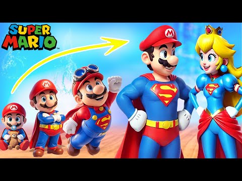 Super Mario Stories Hero Growing Up Compilation | Cartoon Wow