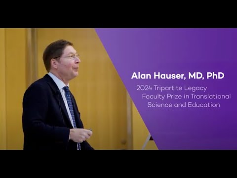 2024 Tripartite Award Winner: Alan Hauser, MD, PhD