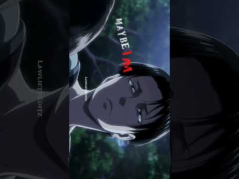 [Man who never Lost] [Levi Kamona edit] #anime #4k #edit #levi #aot