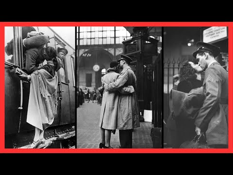 WW2 History in Rare Historical Photos: Uncovering the Lost Kiss (1930s-1990s)