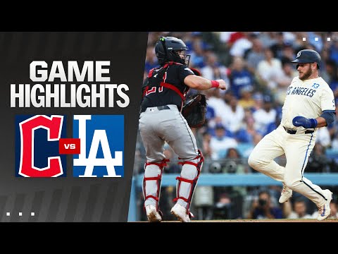 Guardians vs. Dodgers Game Highlights (9/7/24) | MLB Highlights