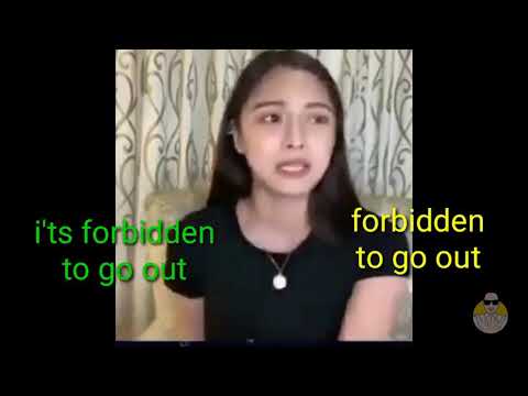 Bawal lumabas english version (It's forbidden to go out)