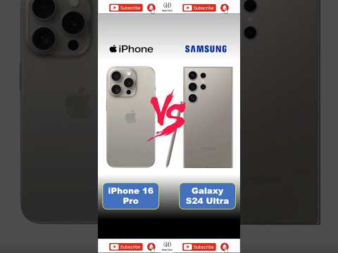 iPhone 16 Pro vs Galaxy S24 Ultra