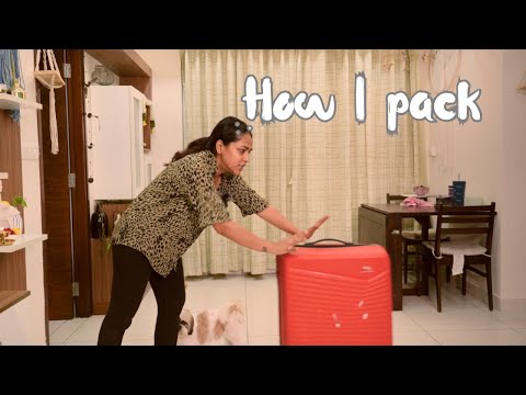 How I pack for international trip 🫰🏻 | Anupama Anandkumar #packwithme #howipack