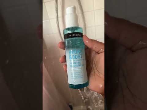 Best Facial Cleanser #neutrogenahydroboost #dryskinroutine #grwmskincare #enigmaticspace