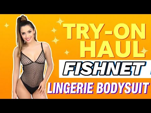 TRANSPARENT LINGERIE TRY ON HAUL | SEE THROUGH EVERYTHING | WITHOUT BRA CHALLENGE [4K]